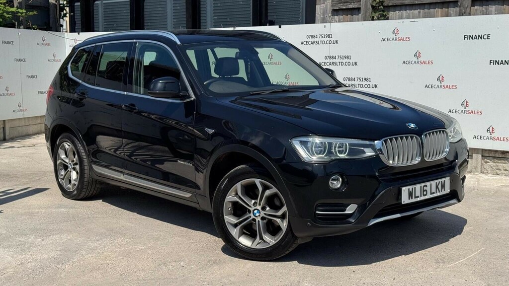 BMW X3 2.0 20D Xline Xdrive Euro 6 Ss Black