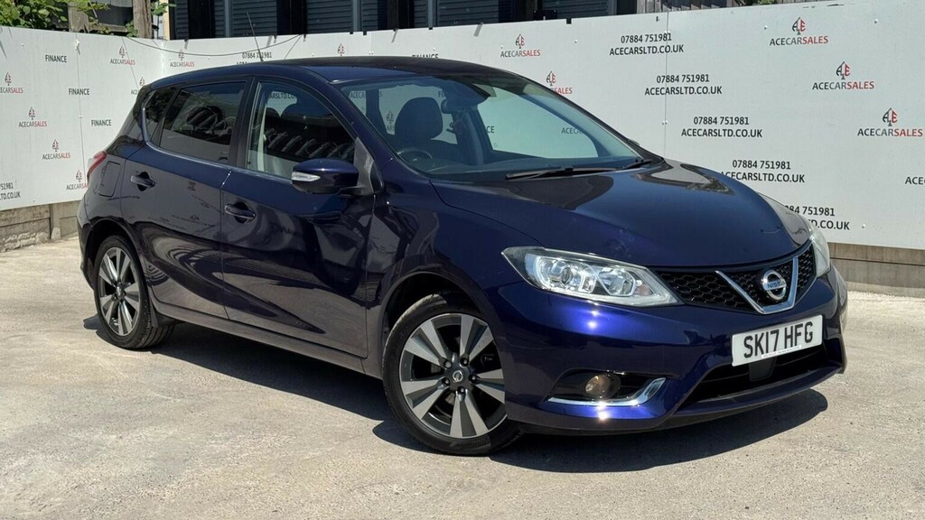 Nissan Pulsar Hatchback 1.2 Dig-t Tekna Xtron Euro 6 Ss Blue