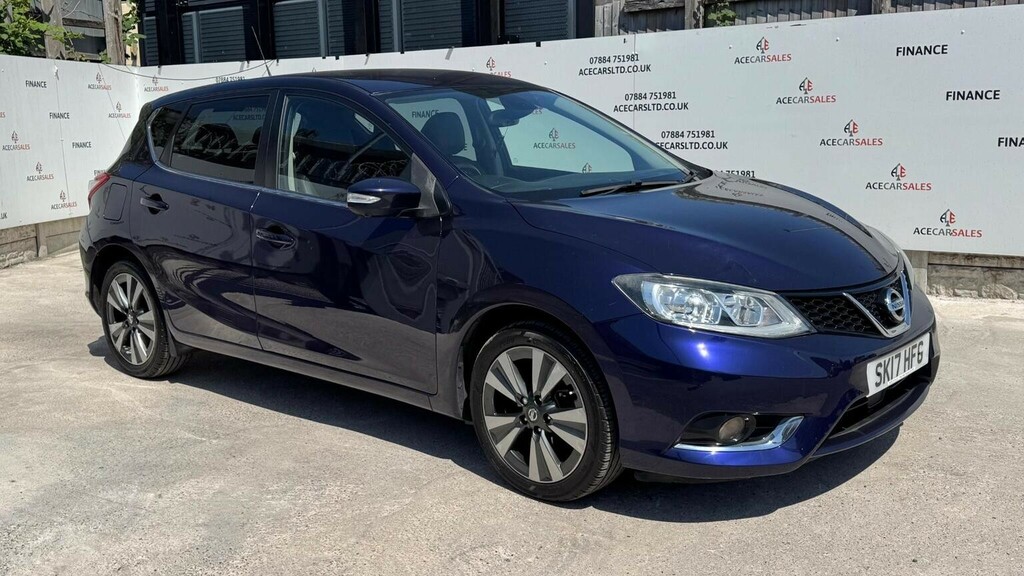 Nissan Pulsar Hatchback 1.2 Dig-t Tekna Xtron Euro 6 Ss Blue #2