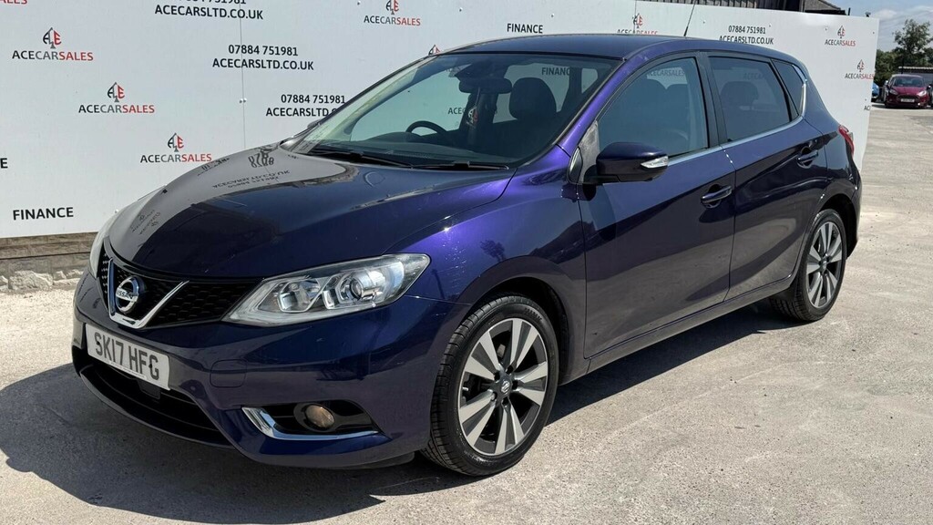 Nissan Pulsar Hatchback 1.2 Dig-t Tekna Xtron Euro 6 Ss Blue #4