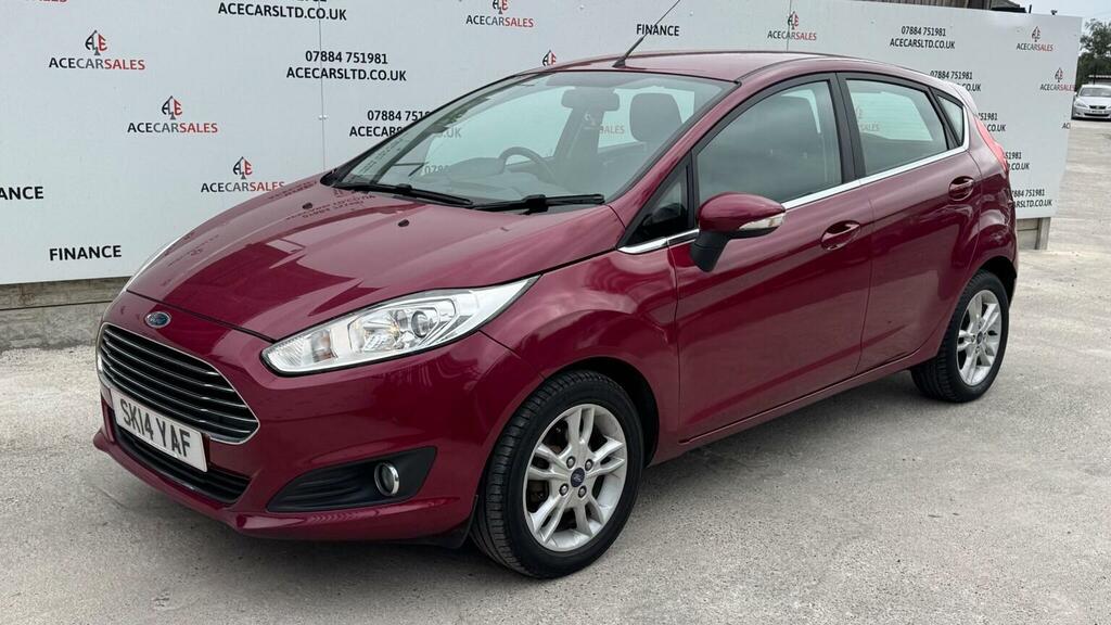 Ford Fiesta 1.0T Ecoboost Zetec Powershift Euro 5 Red #4