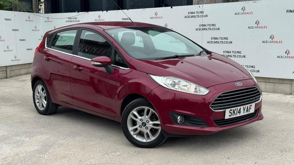 Ford Fiesta 1.0T Ecoboost Zetec Powershift Euro 5 Red