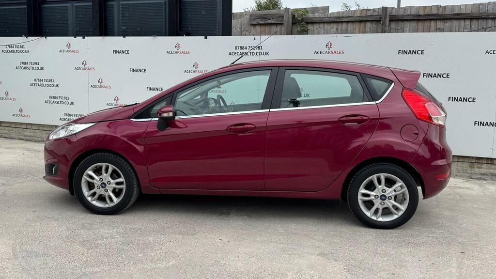 Ford Fiesta 1.0T Ecoboost Zetec Powershift Euro 5 Red #5