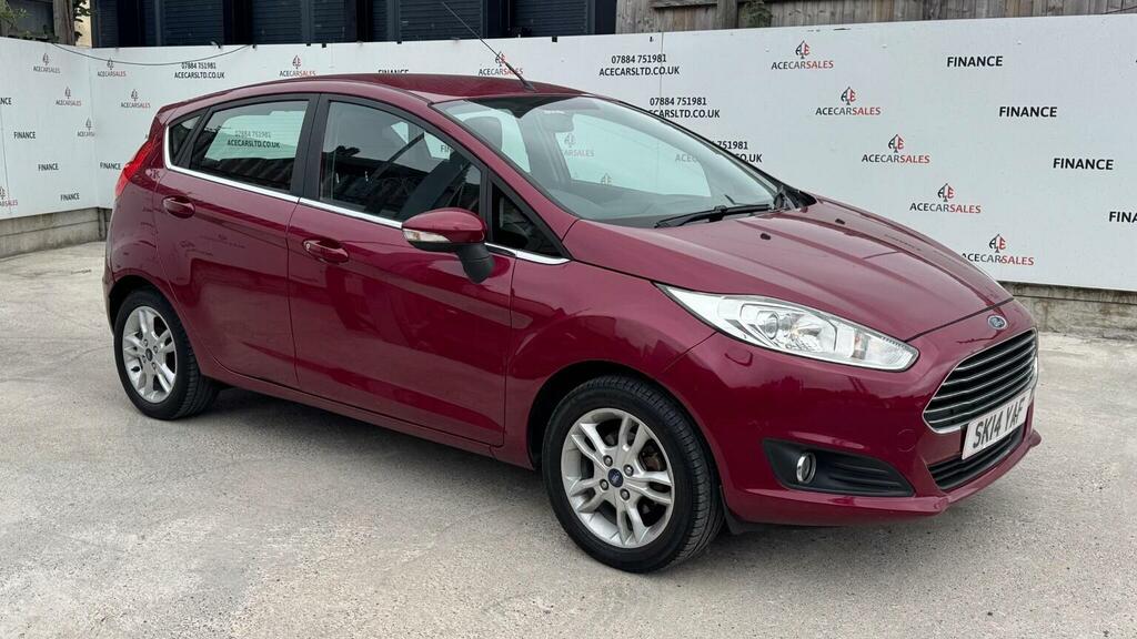 Ford Fiesta 1.0T Ecoboost Zetec Powershift Euro 5 Red #2