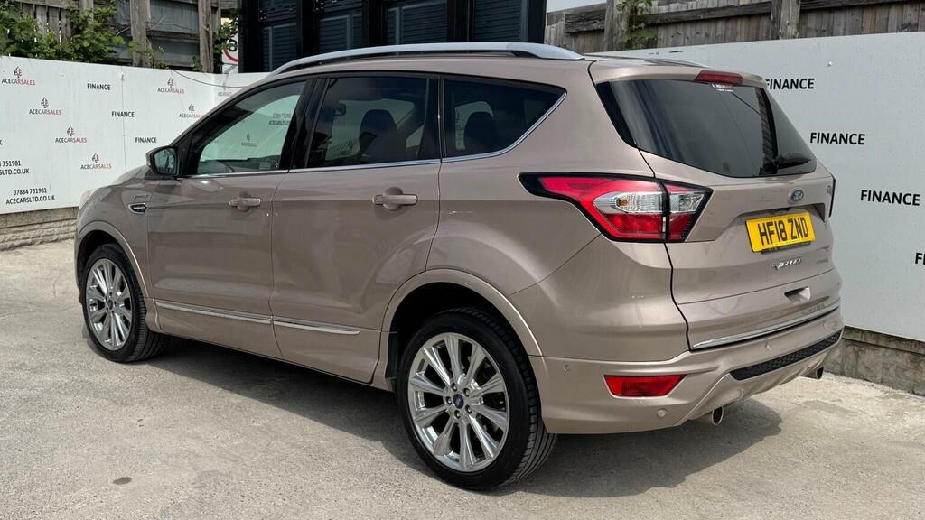Ford Kuga 2.0 Tdci Vignale Powershift Awd Euro 6 Ss Brown #6