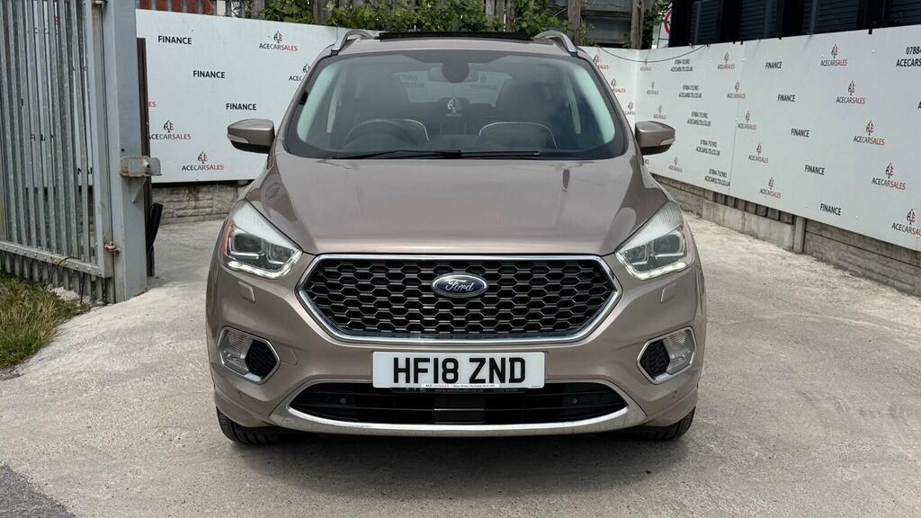 Ford Kuga 2.0 Tdci Vignale Powershift Awd Euro 6 Ss Brown #3