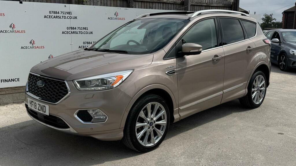 Ford Kuga 2.0 Tdci Vignale Powershift Awd Euro 6 Ss Brown #4