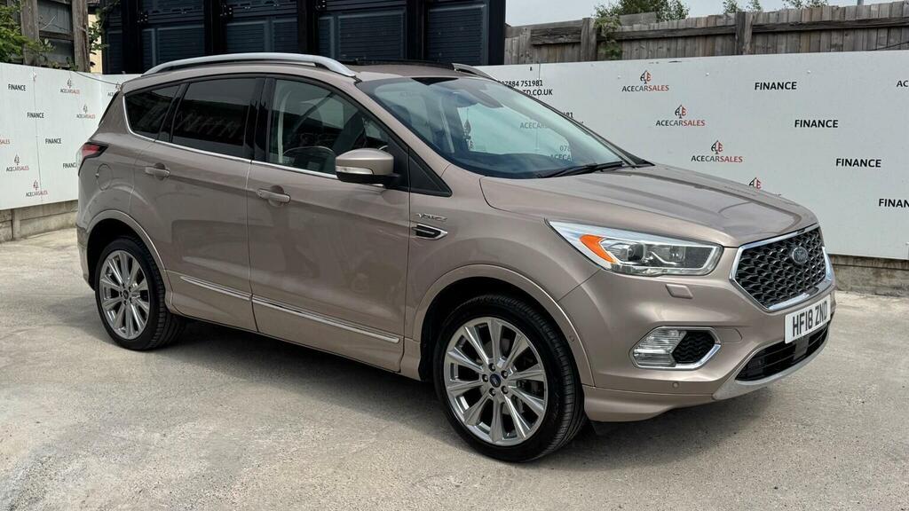 Ford Kuga 2.0 Tdci Vignale Powershift Awd Euro 6 Ss Brown #2
