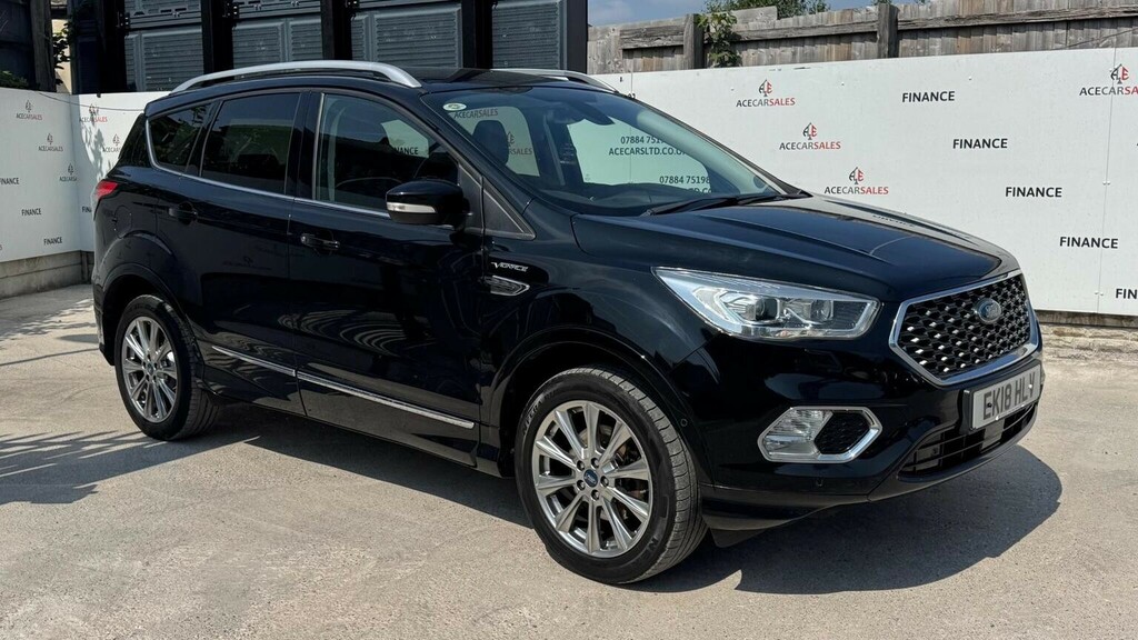 Ford Kuga Suv 1.5T Ecoboost Vignale Awd Euro 6 Ss EK18HLV Black #2