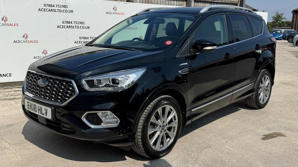 Ford Kuga Suv 1.5T Ecoboost Vignale Awd Euro 6 Ss EK18HLV Black #4