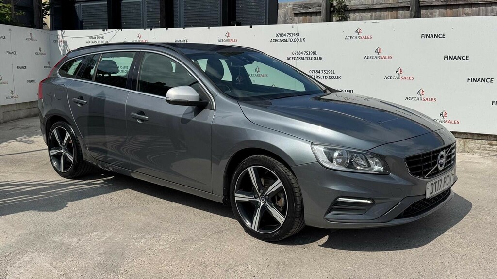 Volvo V60 2.0 D2 R-design Nav Euro 6 Ss Grey #2