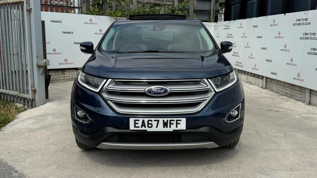 Ford Edge 2.0 Tdci Titanium Powershift Awd Euro 6 Ss Blue #2