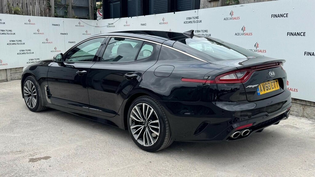 Kia Stinger 2.0 T-gdi Gt-line Gran Turismo Euro 6 Ss 5 Black #6