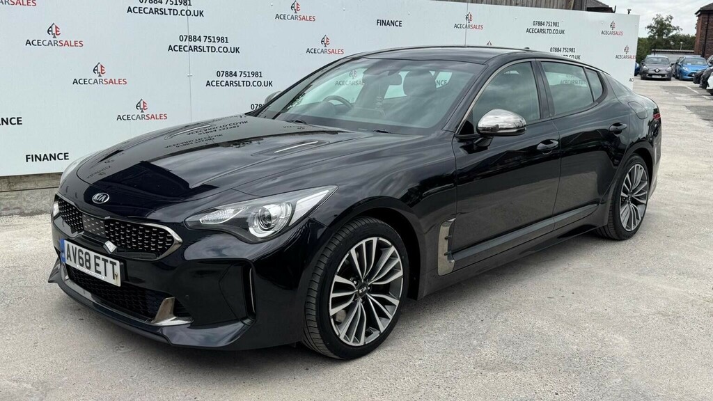 Kia Stinger 2.0 T-gdi Gt-line Gran Turismo Euro 6 Ss 5 Black #4