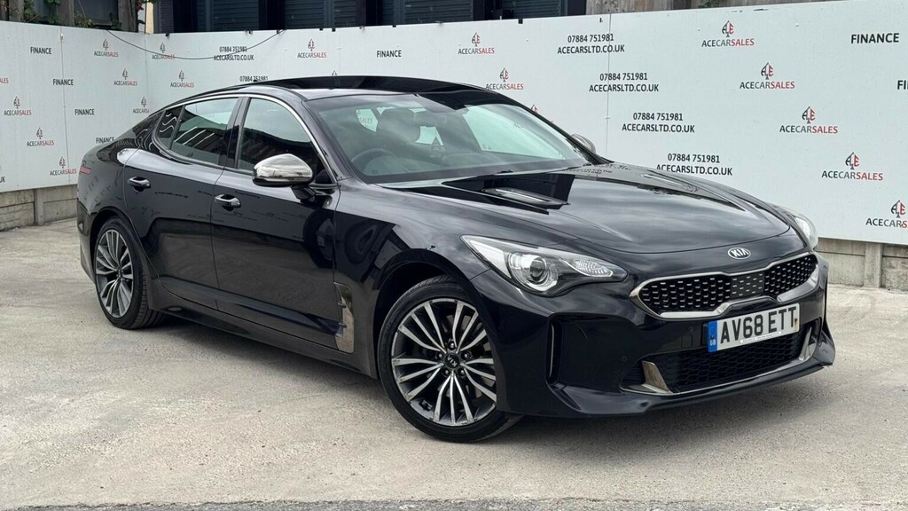 Kia Stinger 2.0 T-gdi Gt-line Gran Turismo Euro 6 Ss 5 Black