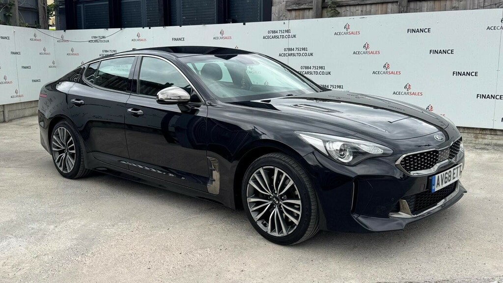 Kia Stinger 2.0 T-gdi Gt-line Gran Turismo Euro 6 Ss 5 Black #2