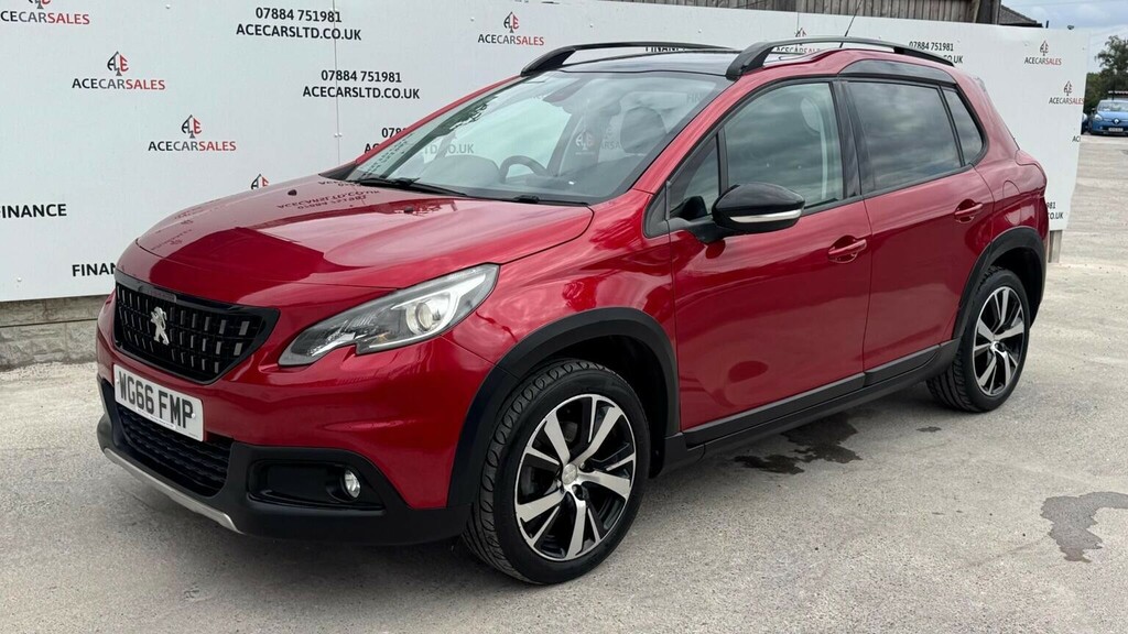 Peugeot 2008 1.2 Puretech Gt Line Euro 6 Ss Red #4