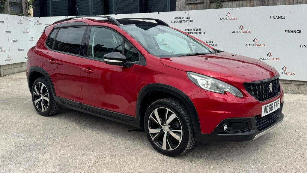 Peugeot 2008 1.2 Puretech Gt Line Euro 6 Ss Red #2