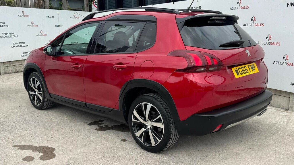 Peugeot 2008 1.2 Puretech Gt Line Euro 6 Ss Red #6