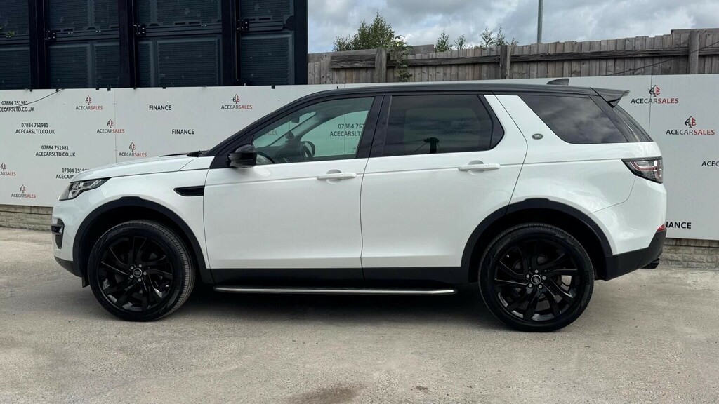 Land Rover Discovery Sport 2.0 Td4 Hse Black 4Wd Euro 6 Ss White #5