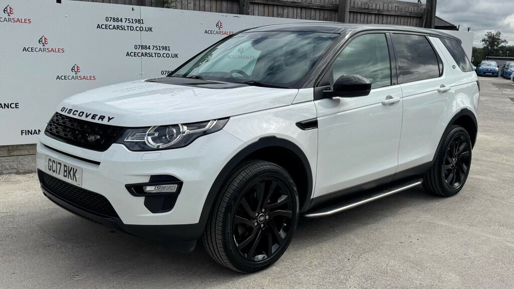 Land Rover Discovery Sport 2.0 Td4 Hse Black 4Wd Euro 6 Ss White #4