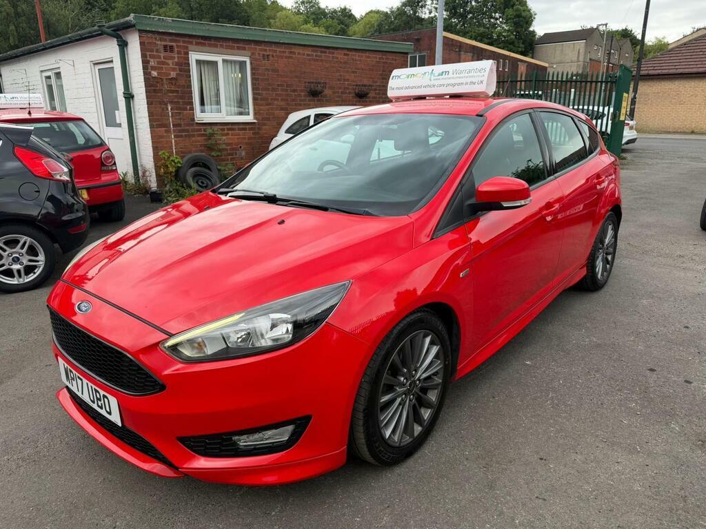 Ford Focus 1.0T Ecoboost St-line Euro 6 S S Red