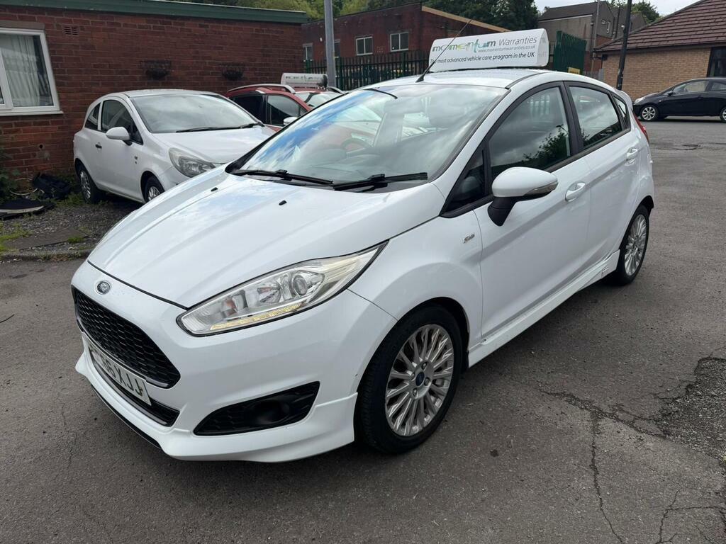 Ford Fiesta 1.0T Ecoboost St-line Euro 6 S S White #2