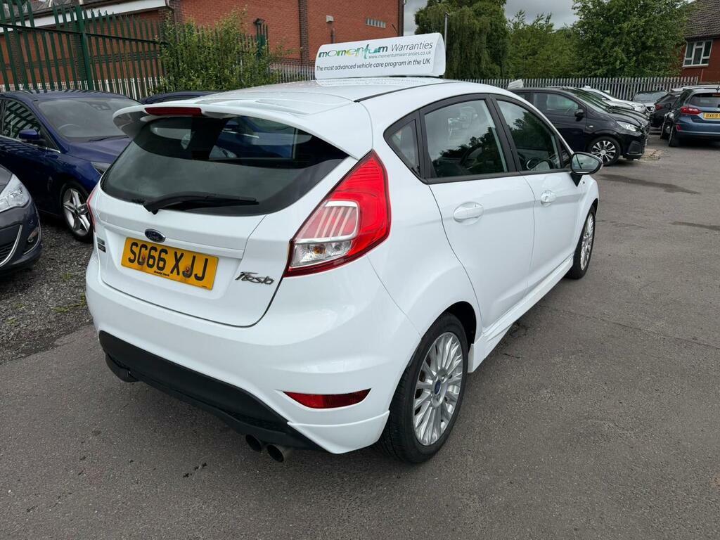 Ford Fiesta 1.0T Ecoboost St-line Euro 6 S S White #5