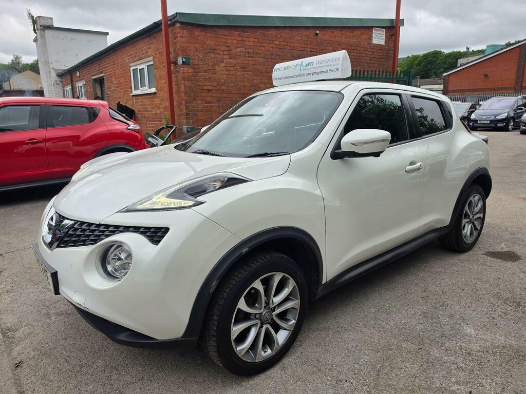 Nissan Juke 1.6 Tekna Xtron Euro 5 White #2