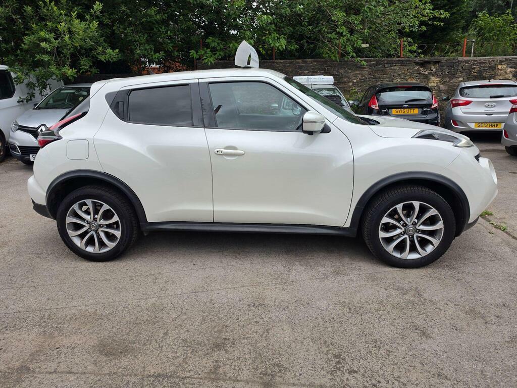 Nissan Juke 1.6 Tekna Xtron Euro 5 White #6