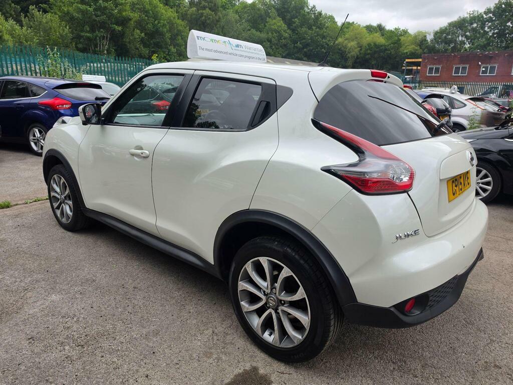 Nissan Juke 1.6 Tekna Xtron Euro 5 White #3