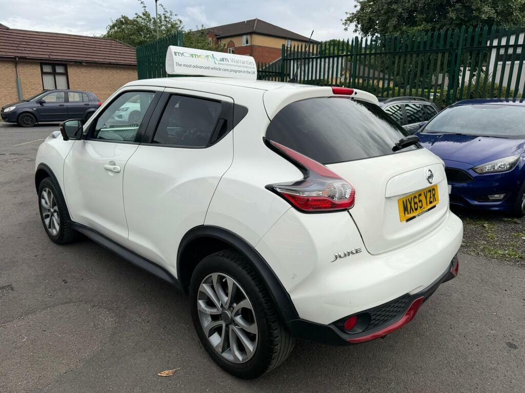 Nissan Juke 1.2 Dig-t Tekna Euro 6 S S MX65YZR White #3