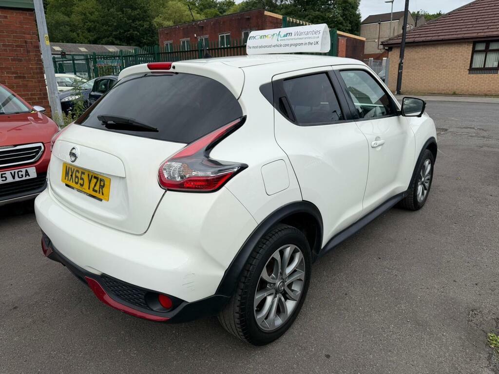 Nissan Juke 1.2 Dig-t Tekna Euro 6 S S MX65YZR White #4