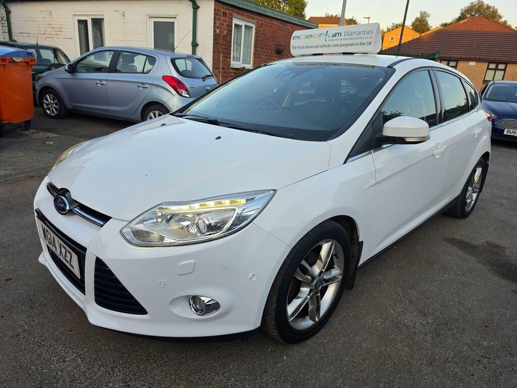 Ford Focus 1.0T Ecoboost Titanium X Euro 5 S S WG14XZZ White #2