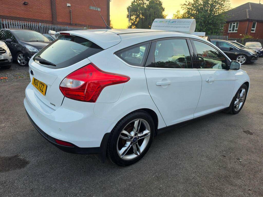 Ford Focus 1.0T Ecoboost Titanium X Euro 5 S S WG14XZZ White #4
