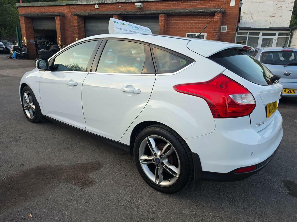 Ford Focus 1.0T Ecoboost Titanium X Euro 5 S S WG14XZZ White #3