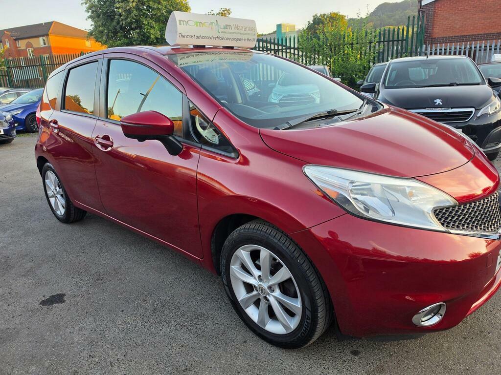 Nissan Note 1.2 Dig-s Tekna Cvt Euro 5 S S Red