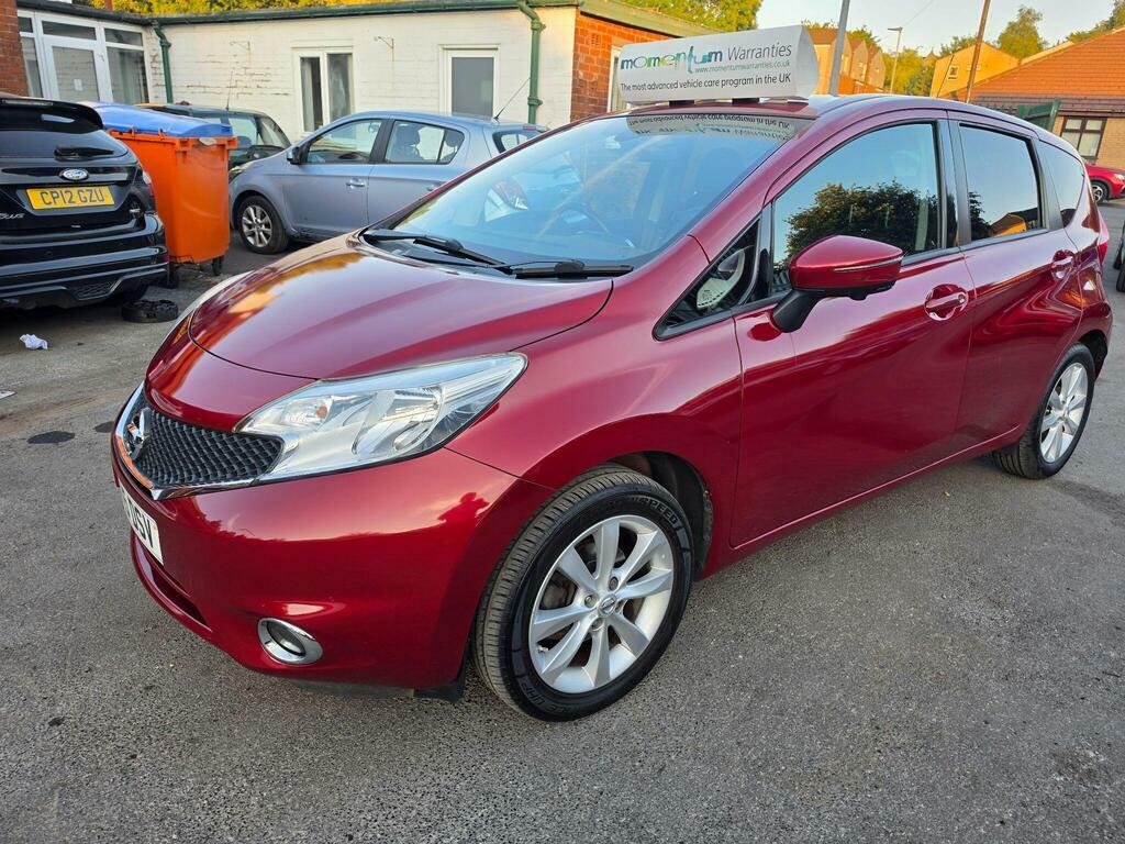 Nissan Note 1.2 Dig-s Tekna Cvt Euro 5 S S Red #2