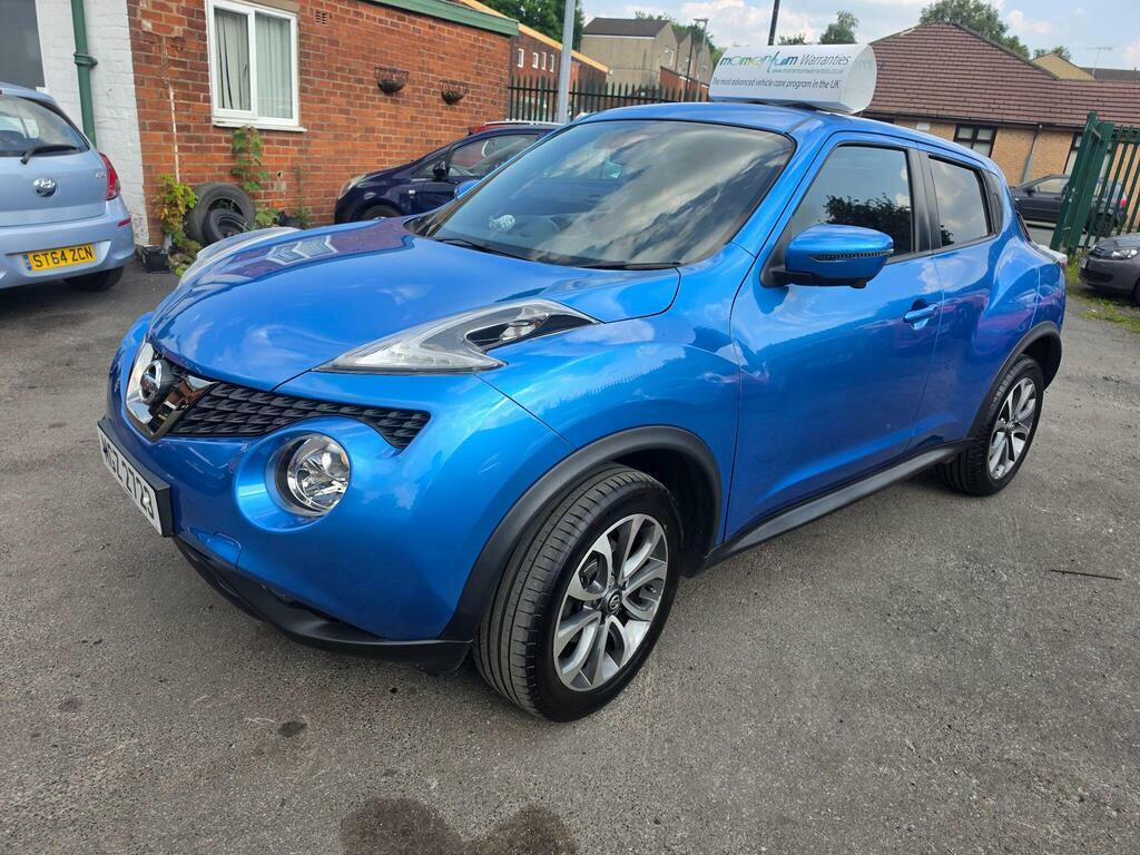 Nissan Juke 1.6 Tekna Xtron Euro 6 MGZ2723 Blue #2