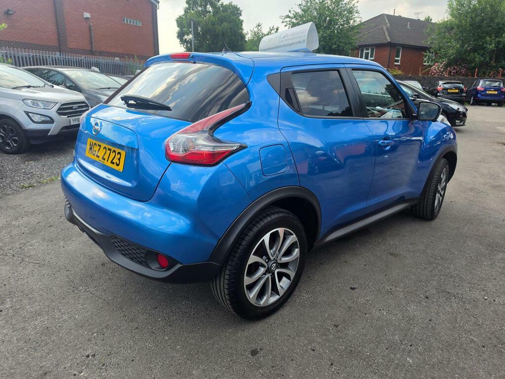Nissan Juke 1.6 Tekna Xtron Euro 6 MGZ2723 Blue #4