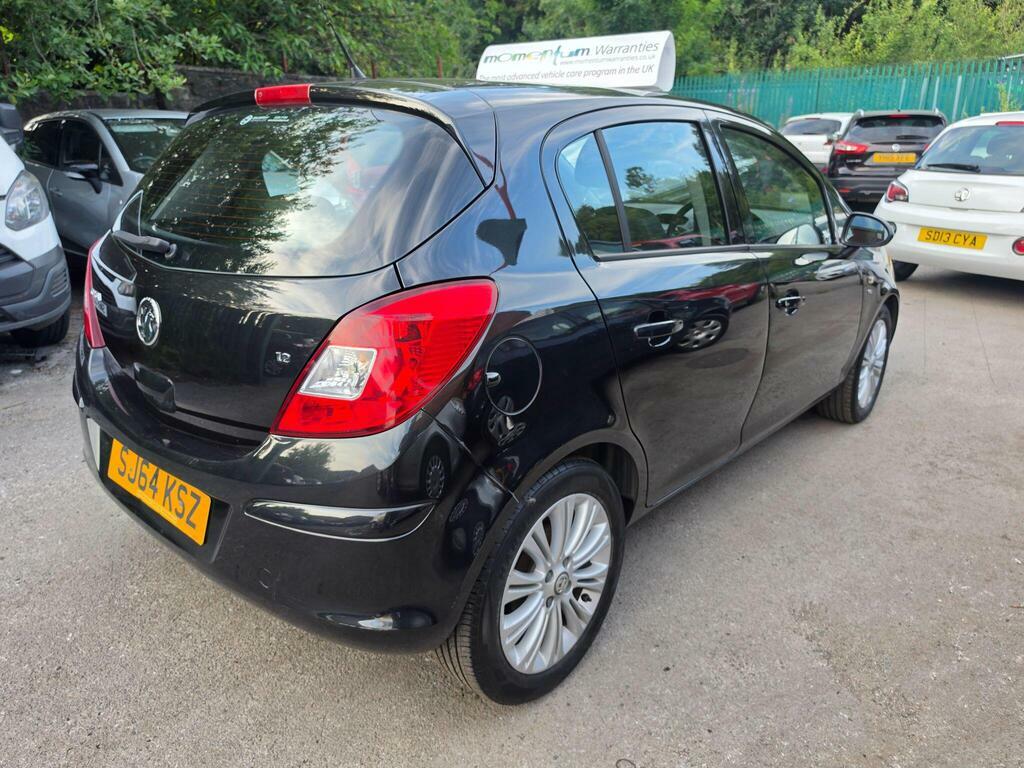 Vauxhall Corsa 1.2 16V Se Euro 5 SJ64KSZ Black #4