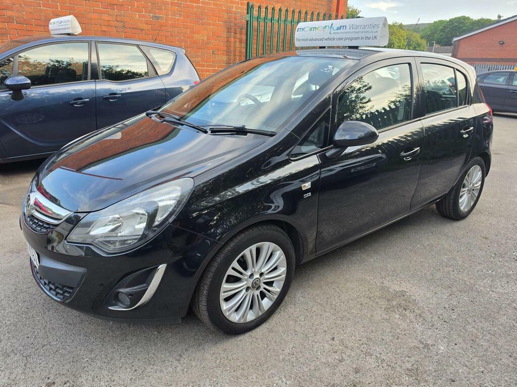 Vauxhall Corsa 1.2 16V Se Euro 5 SJ64KSZ Black #2