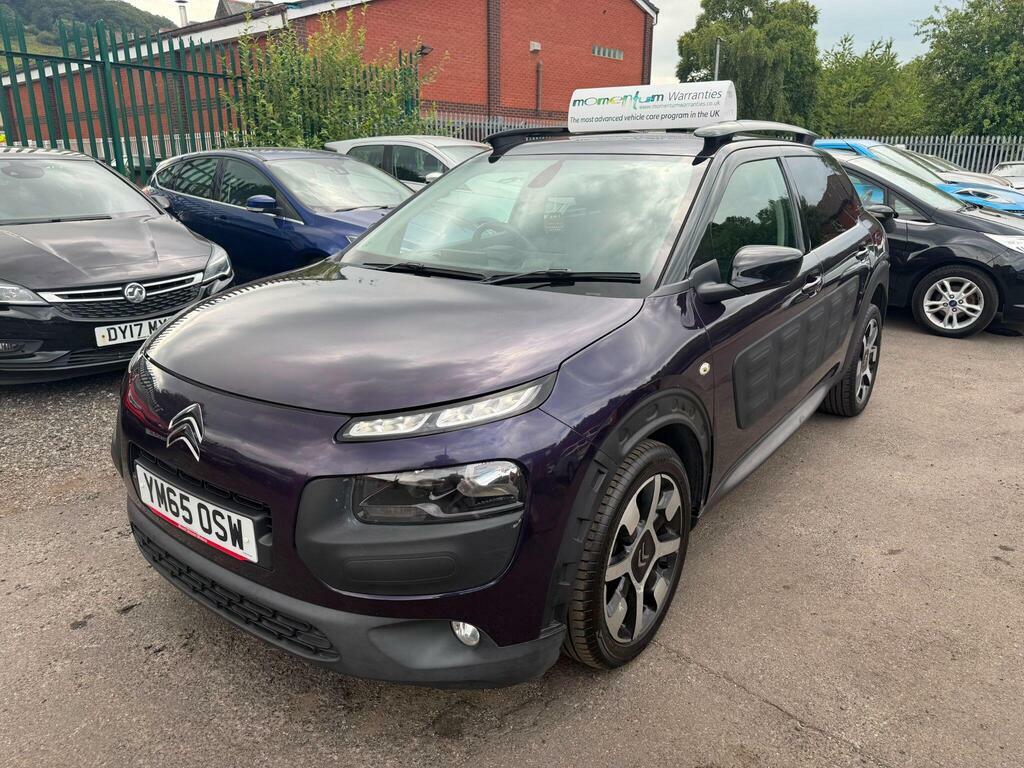 Citroen C4 Cactus 1.2 Puretech Flair Etg5 Euro 6 S S YM65OSW Purple #4