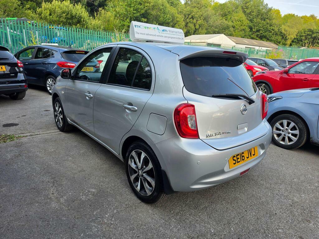 Nissan Micra 1.2 N-tec Euro 6 Silver #3