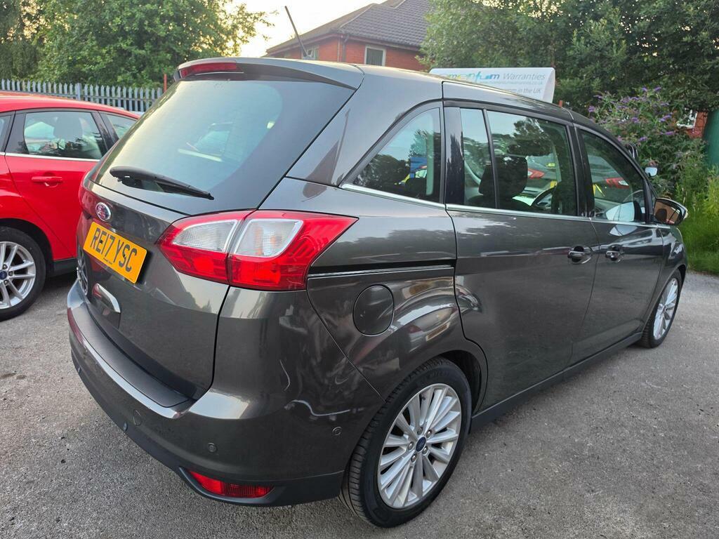 Ford Grand C-Max 2.0 Tdci Titanium Powershift Euro 6 S S Grey #4