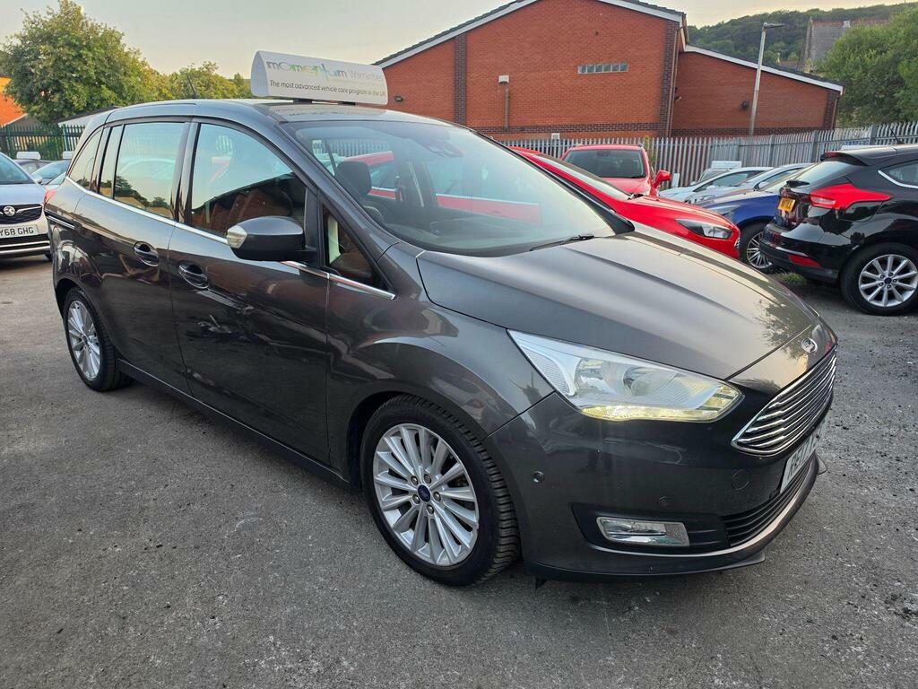 Ford Grand C-Max 2.0 Tdci Titanium Powershift Euro 6 S S Grey
