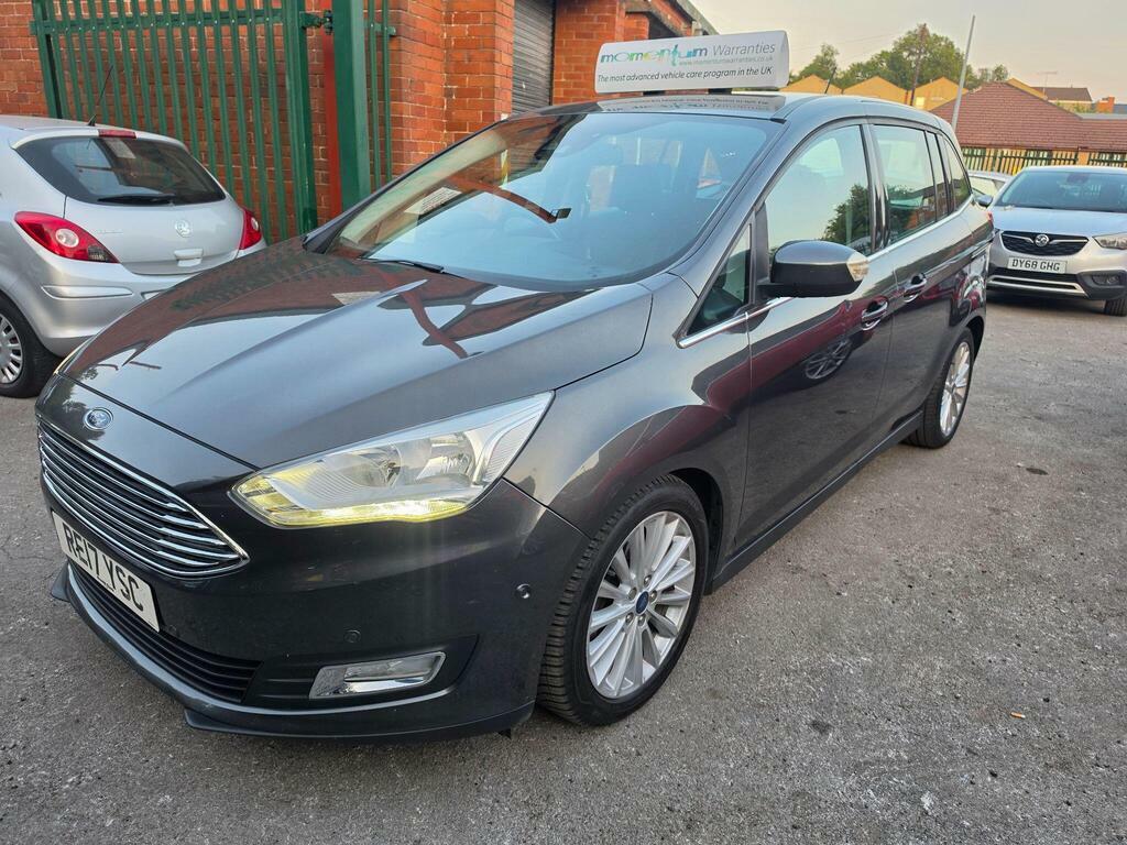 Ford Grand C-Max 2.0 Tdci Titanium Powershift Euro 6 S S Grey #2
