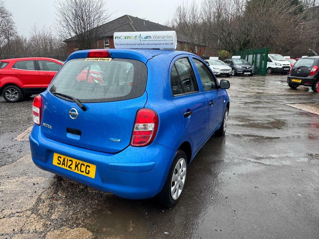 Nissan Micra 1.2 Acenta 79 Bhp Blue #9