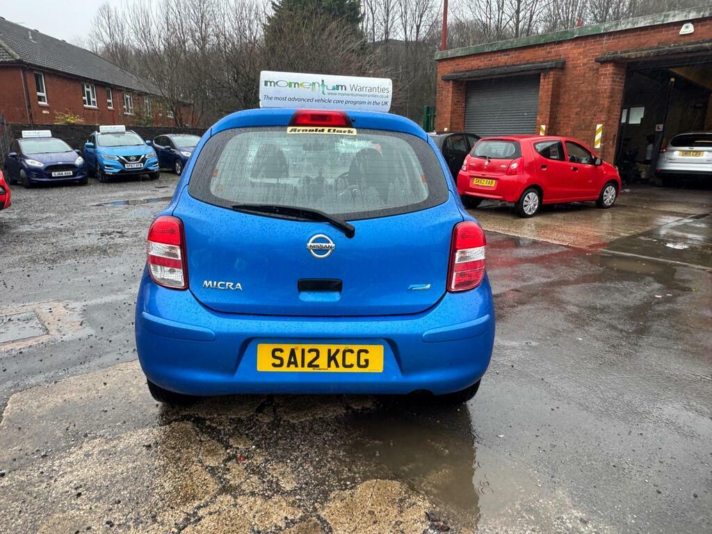 Nissan Micra 1.2 Acenta 79 Bhp Blue #8