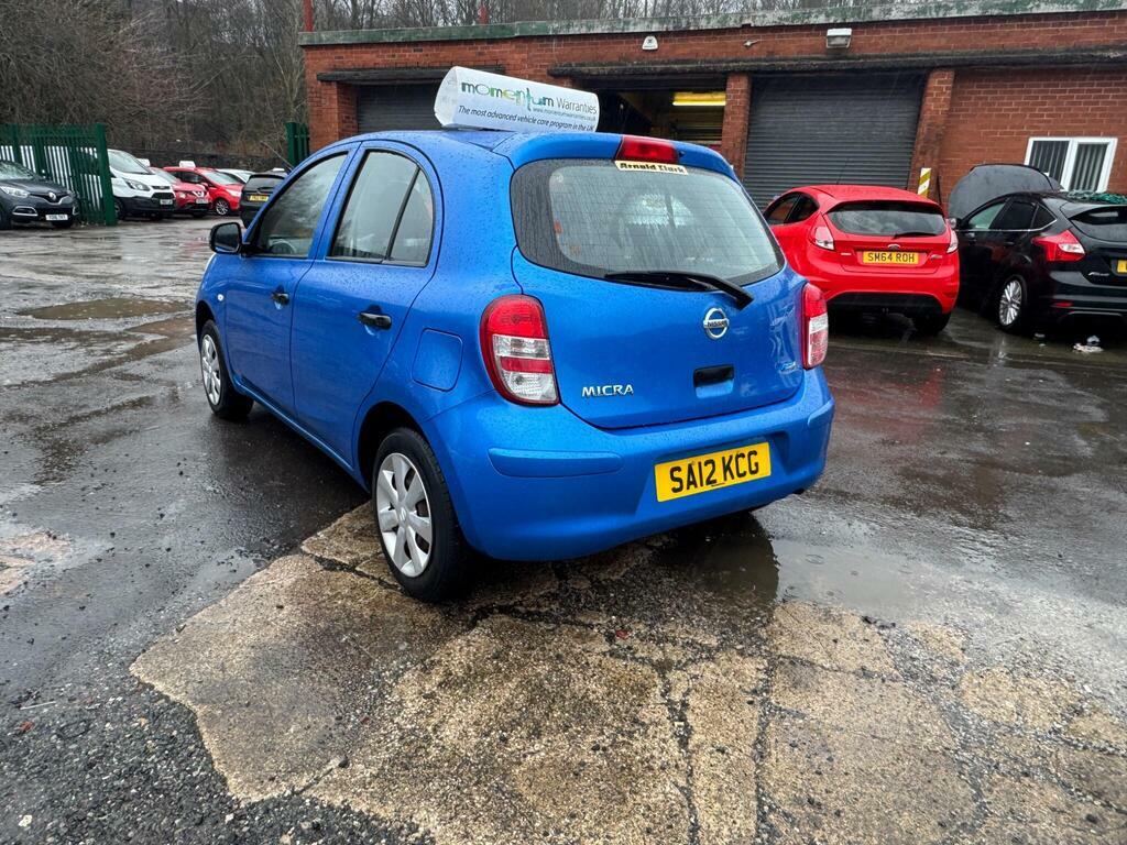 Nissan Micra 1.2 Acenta 79 Bhp Blue #7